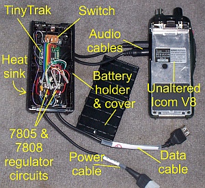 Details inside battery case